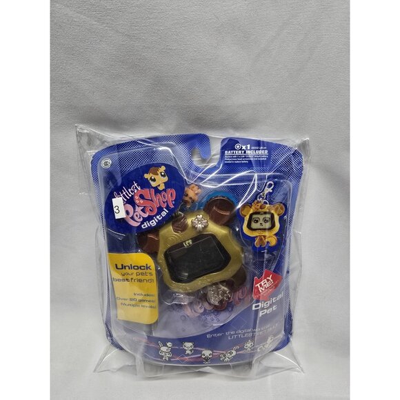 VTG Digital Pet Chipmunk Littlest Pet Shop Digital Hasbro Tiger 2008 Toy- NEW - Picture 13 of 13